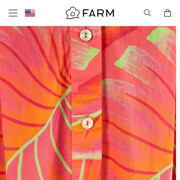 Bright Forest Midi Dress Farm Rio - Picture 6 of 6